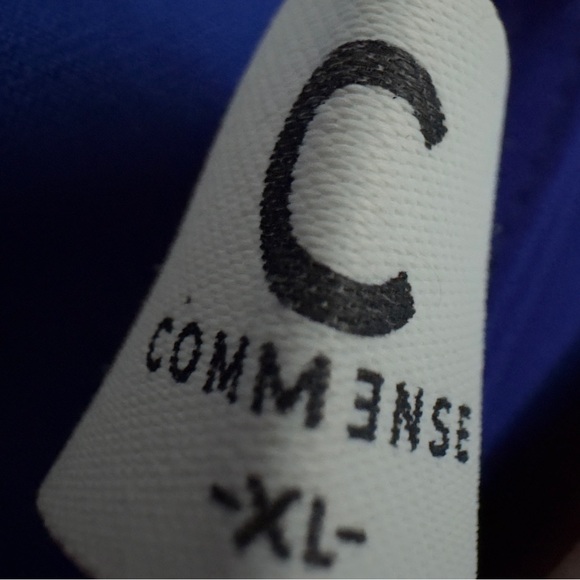 516 COMMENSE | NWOT Cobalt Blue Sleeveless Mini Dress (size XL) - Picture 9 of 12